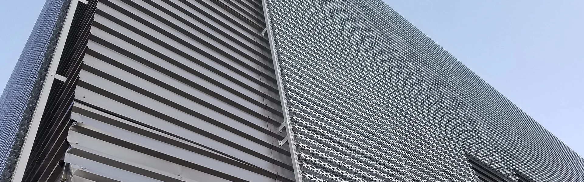 Façade en aluminium